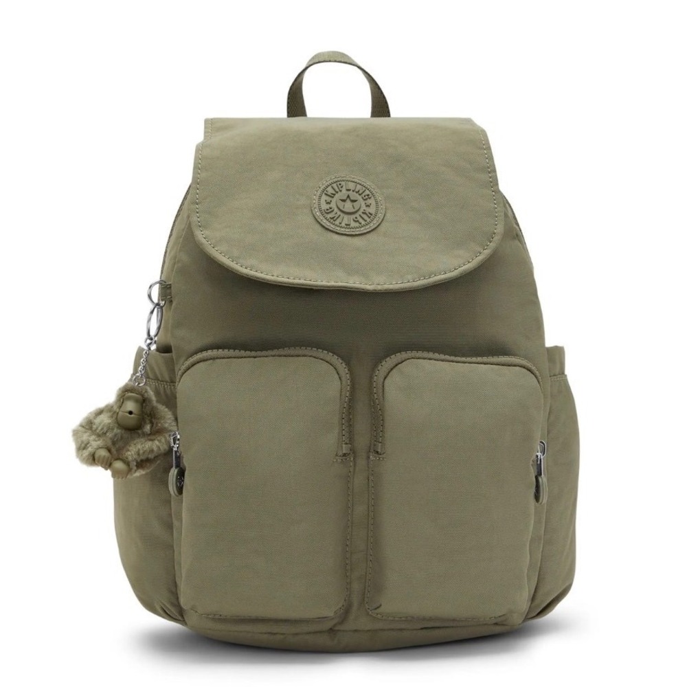 Kipling City Pocket Small Backpack – Almost Sage – NWT – $109 Retail